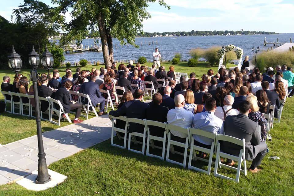 Outdoor wedding