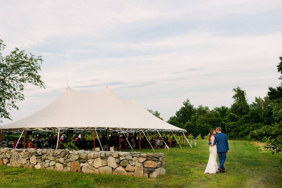One of our pretty Sperry tents