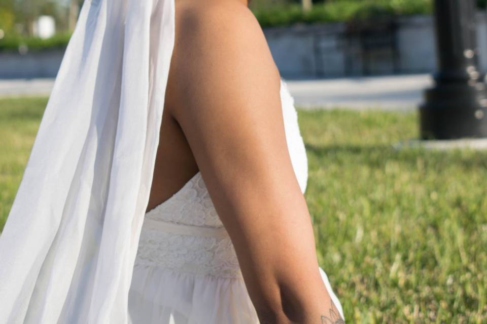 Bridal Updo/Textured Hair