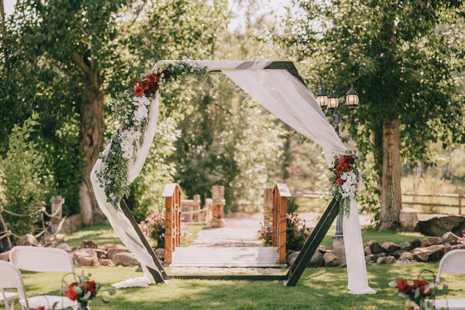 Front Lawn ceremony