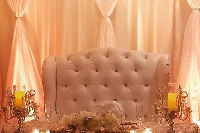 Love seat for the couple