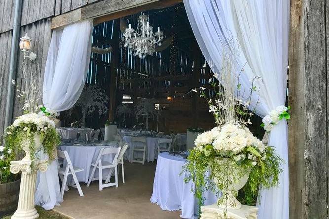 The White Rose at Hidden Meadows Farm