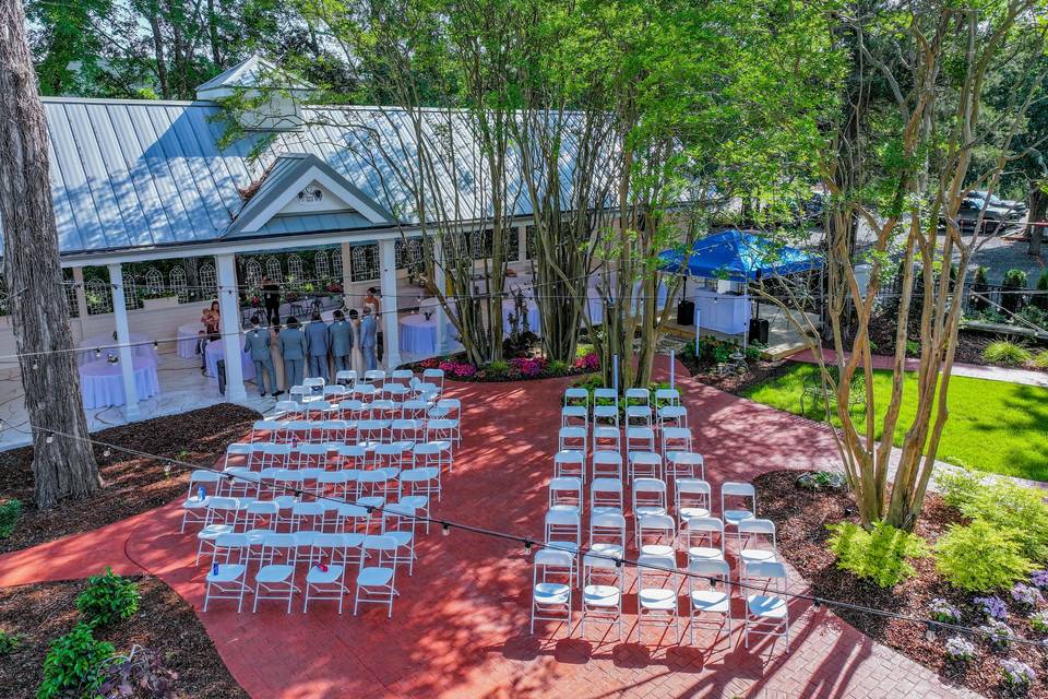 Garden setup for Wedding 2
