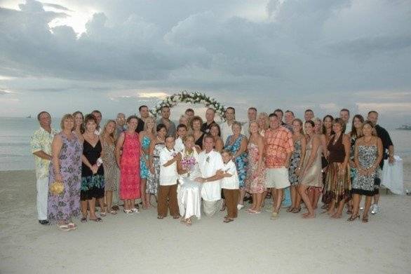 Beach wedding