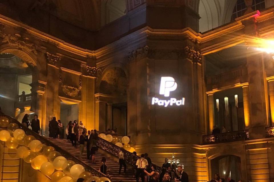 Paypal party at sf city hall