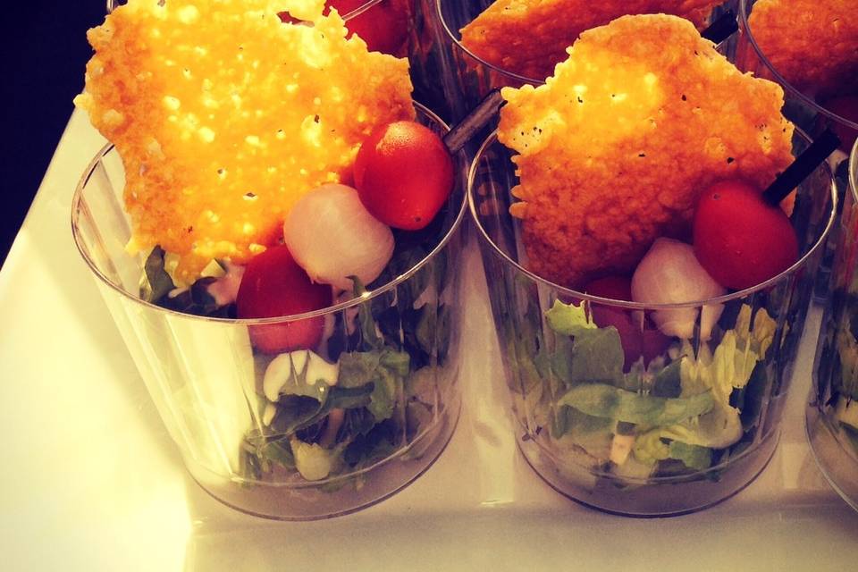 Caesar Salad w/ Parmesan Crisp
