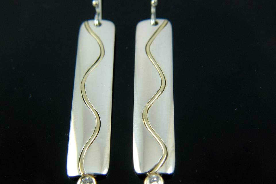 Custom designed earrings