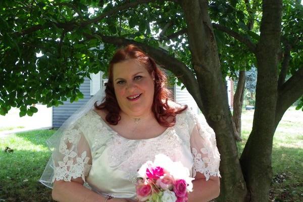 Dianne on her wedding day!