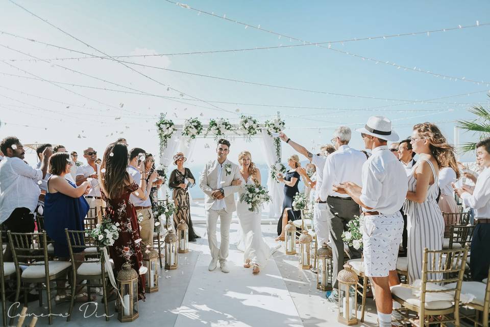 Wedding in Santorini