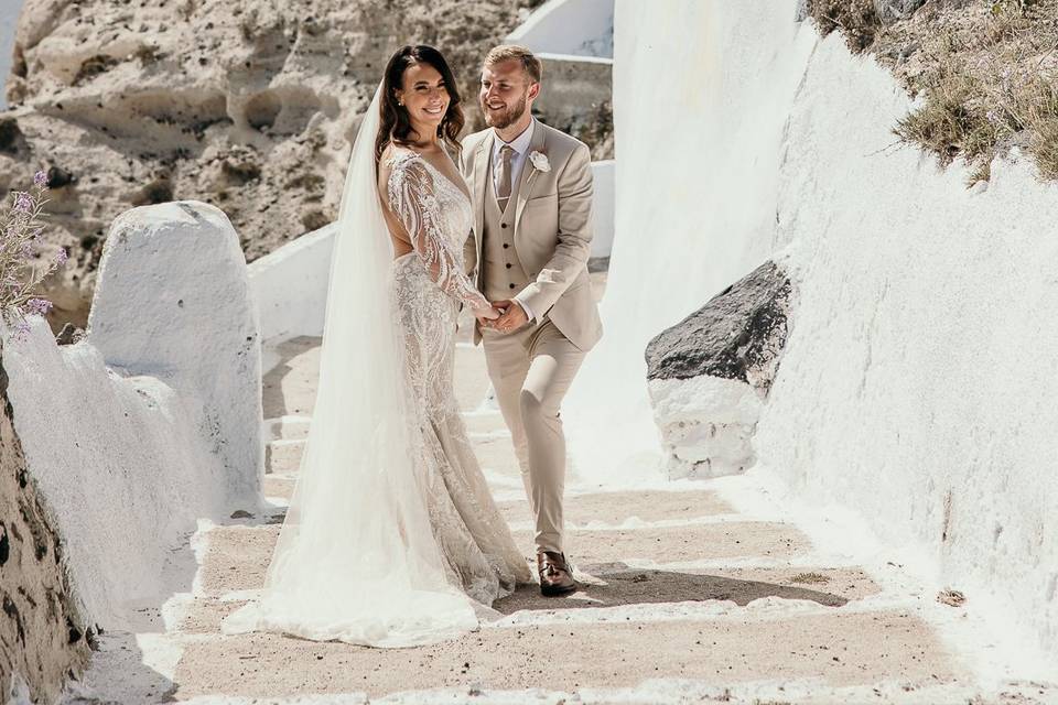 Wedding in Santorini GEM