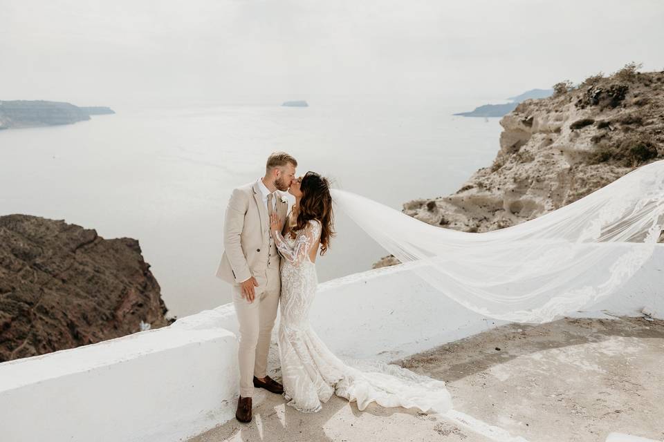 Wedding in Santorini GEM