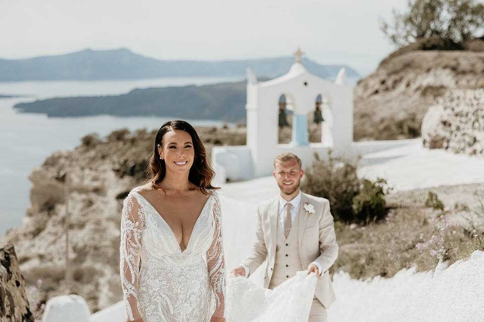 Wedding in Santorini GEM