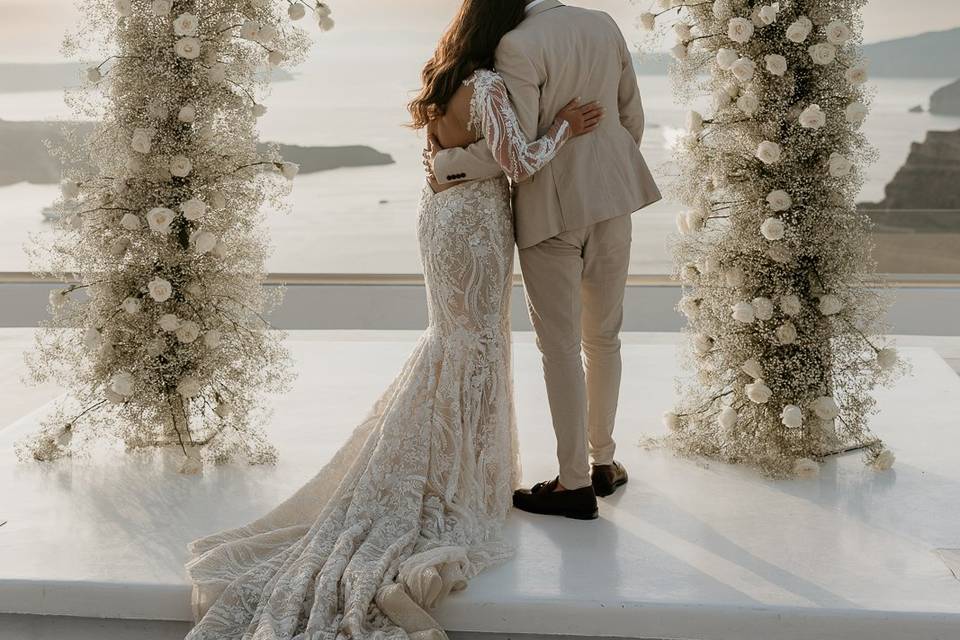 Wedding in Santorini GEM