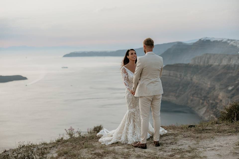 Wedding in Santorini GEM