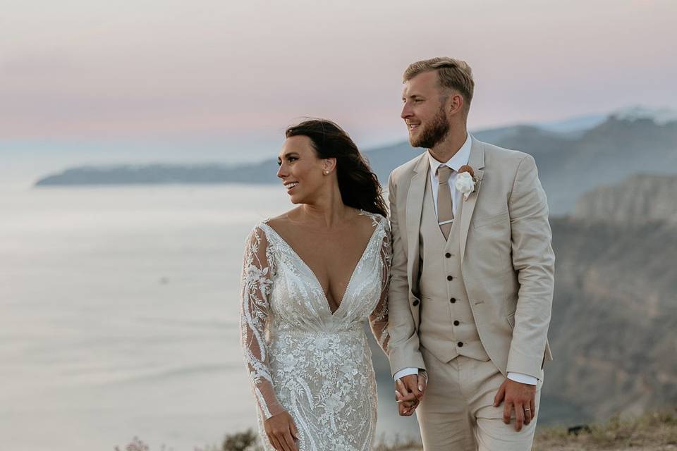 Wedding in Santorini GEM