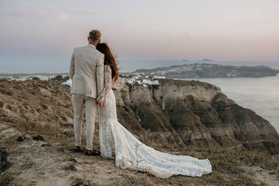 Wedding in Santorini GEM