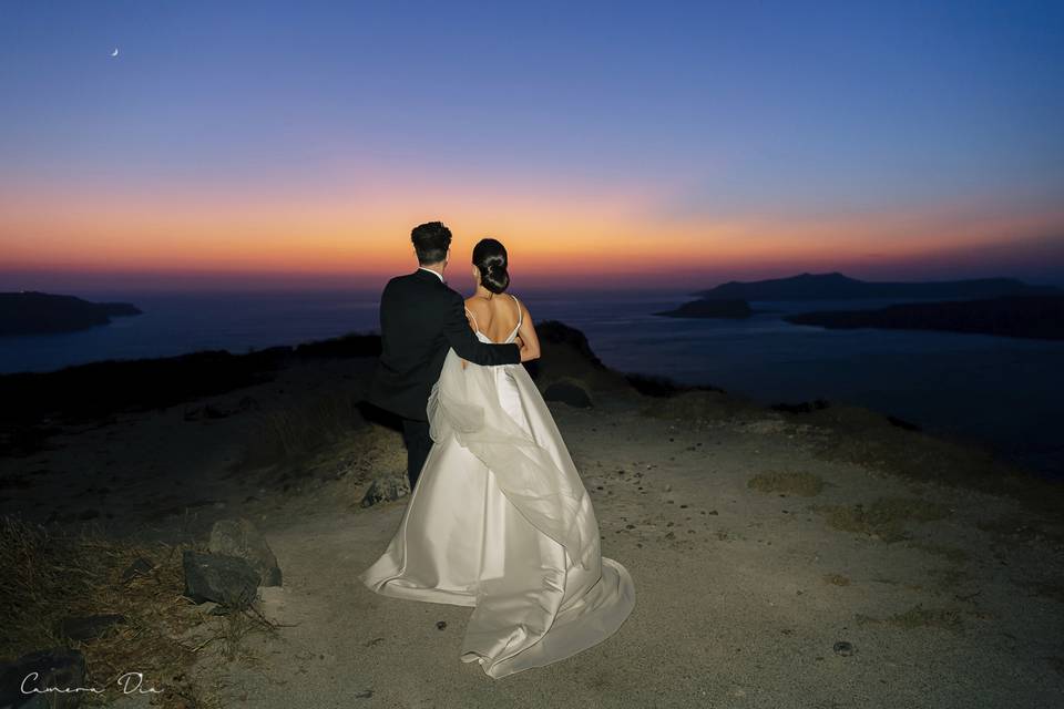 Wedding in Santorini