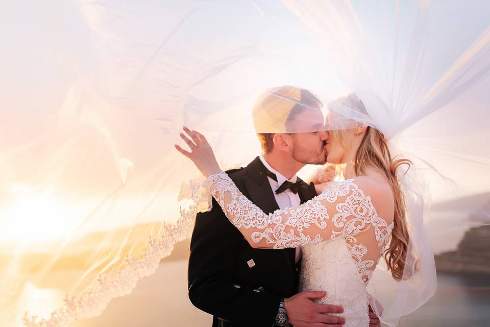 Wedding in Santorini