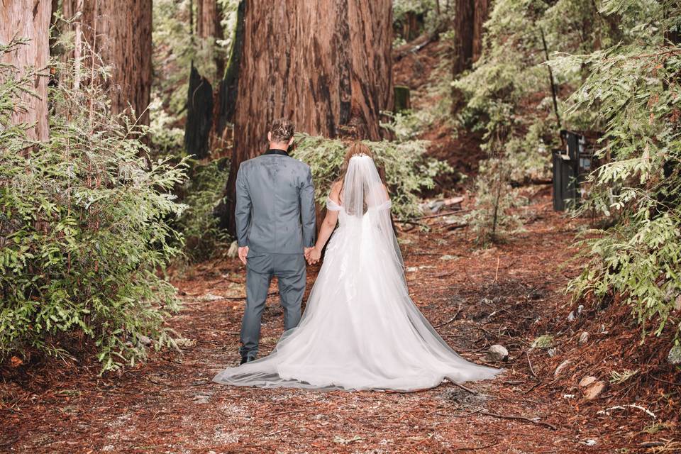 Groom + Bride Portrait