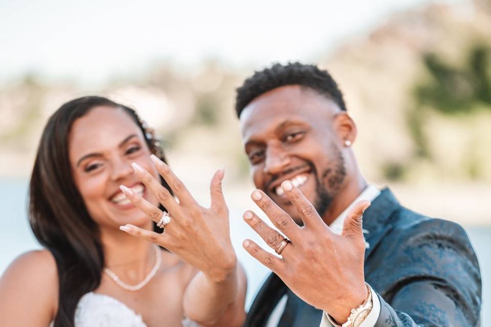 Groom + Bride Portrait