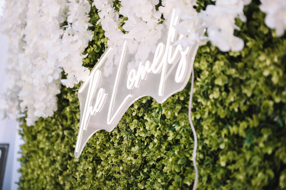 Wedding Neon Sign
