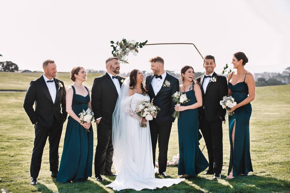 Wedding Party Portrait