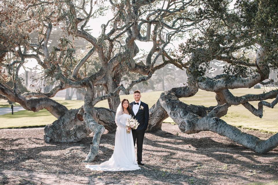 Bride + Groom Portrait