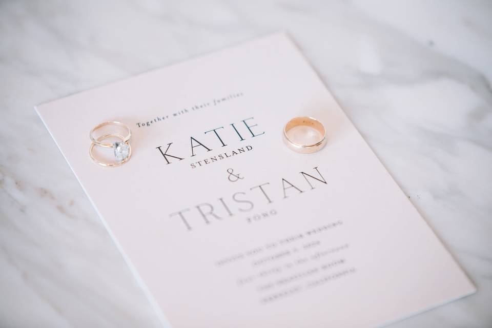 Ring + Invitation Details