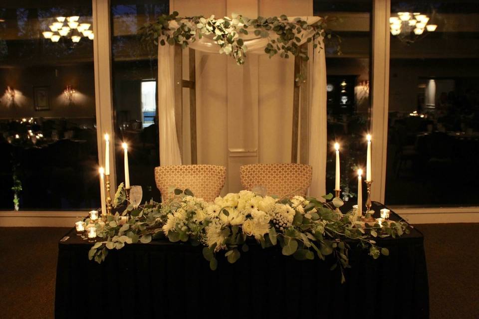 Sweetheart table