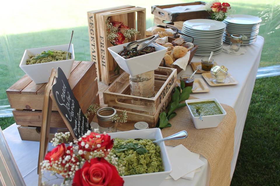 Farm to table catering by filomena