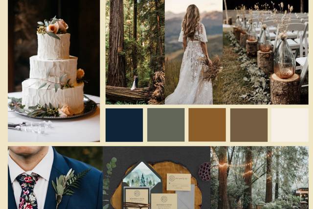 Moody Rustic Moodboard Vibe
