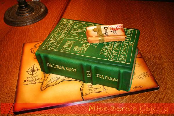 Book cake