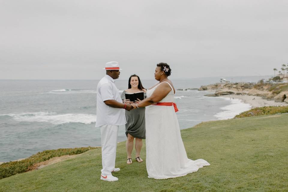 Pop-Up Wedding, La Jolla