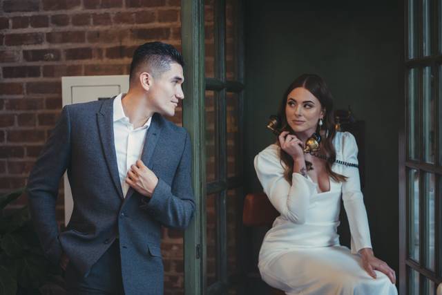 Wedding couple