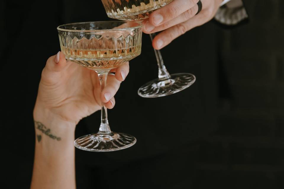 Champagne cheers