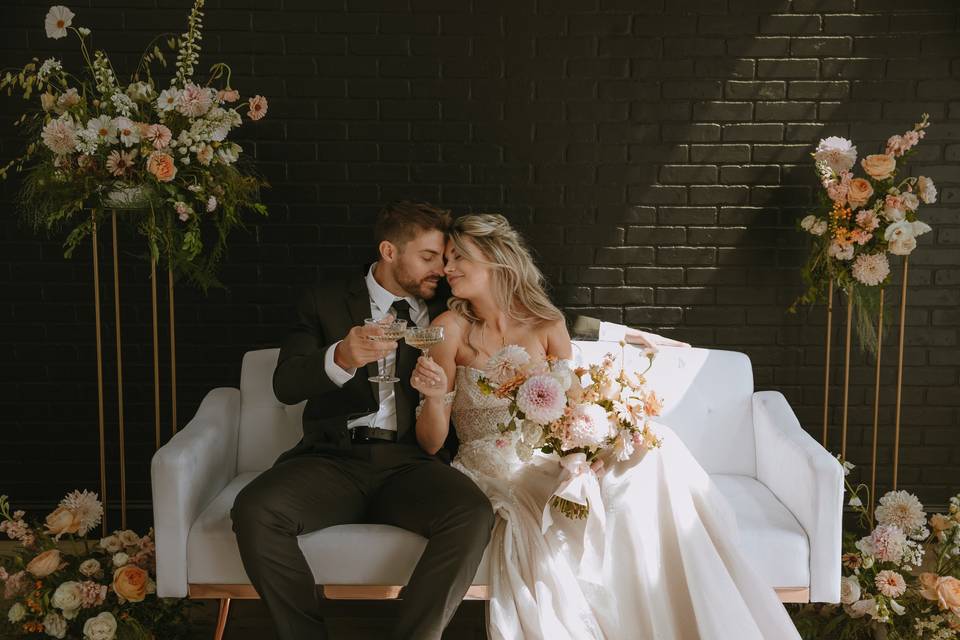 Bride and groom