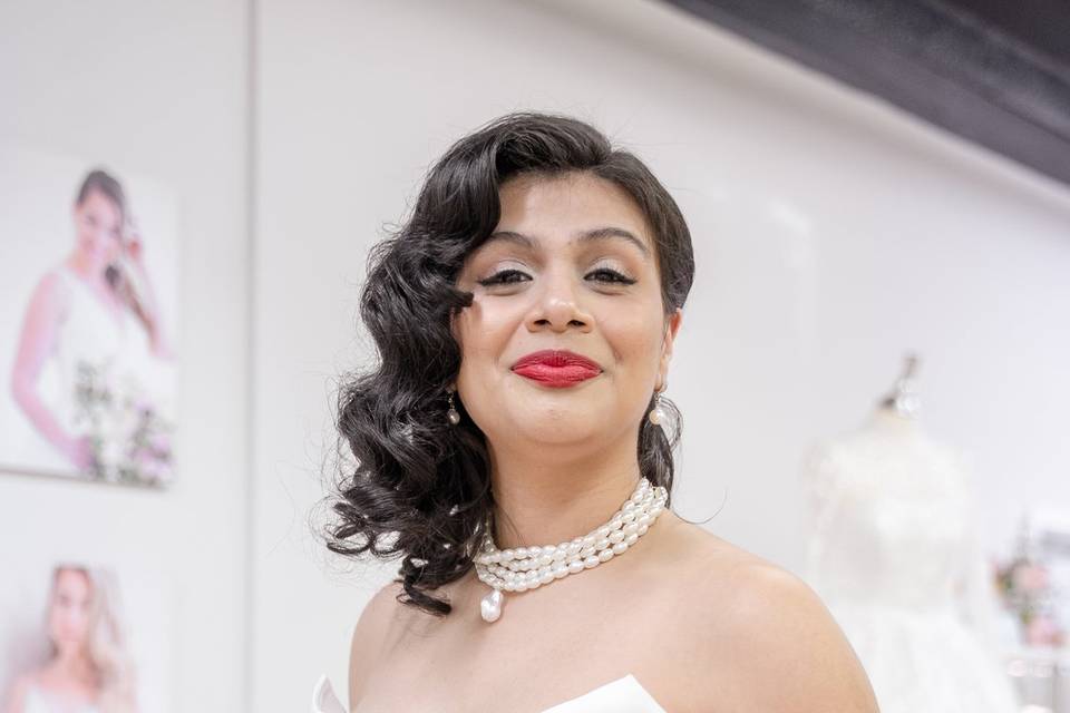 Mikado gown