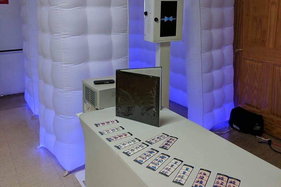 Enclosed Photo booth