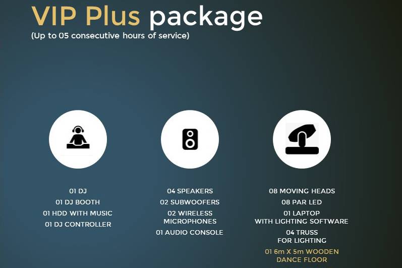 VIP PLus package