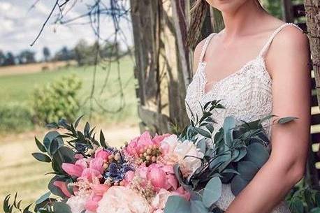 Peony bouquet