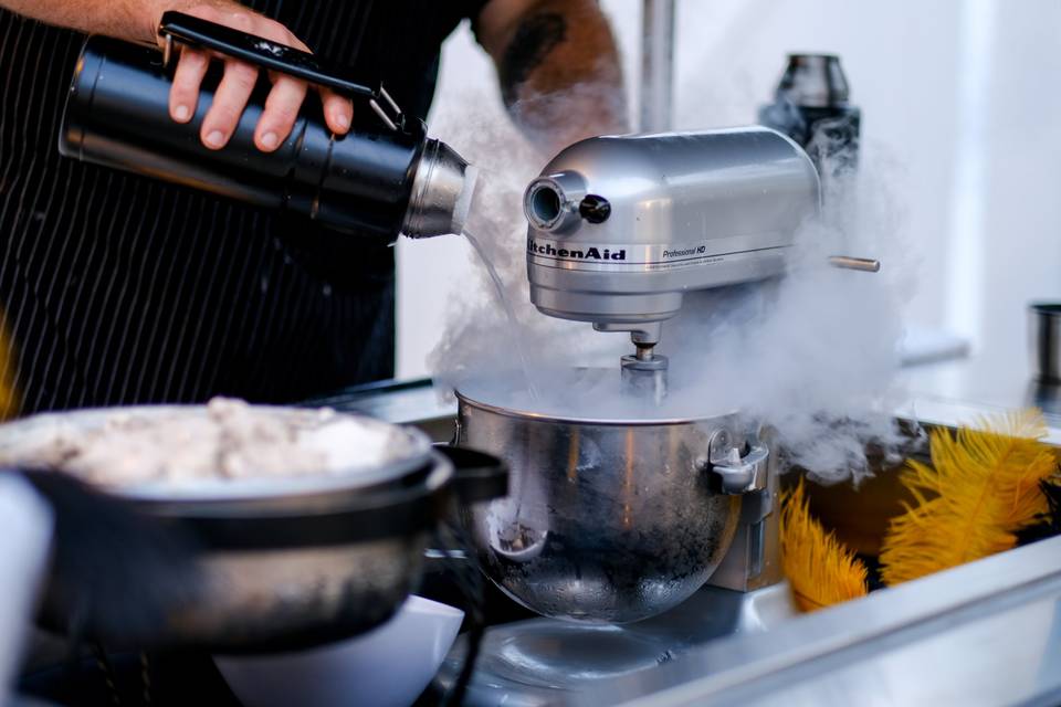 Liquid Nitrogen Ice Cream