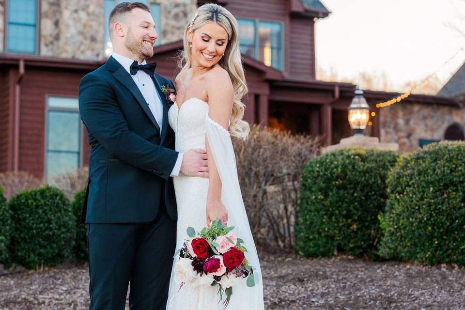 Bride and groom