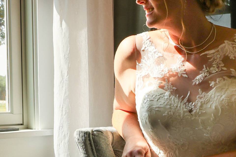 Waiting for the groom