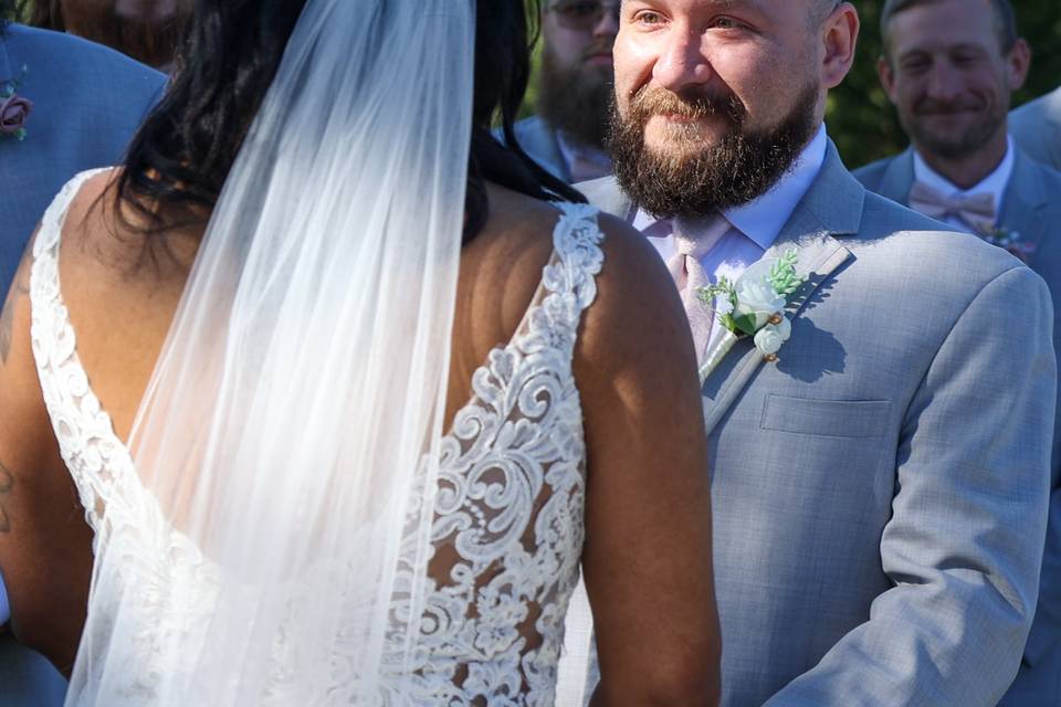The way he looks at her!