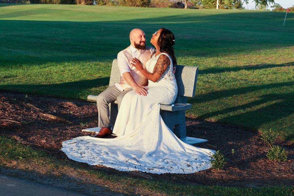 Taking in the moment together