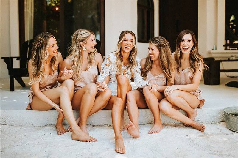 Natalie and Bridesmaids