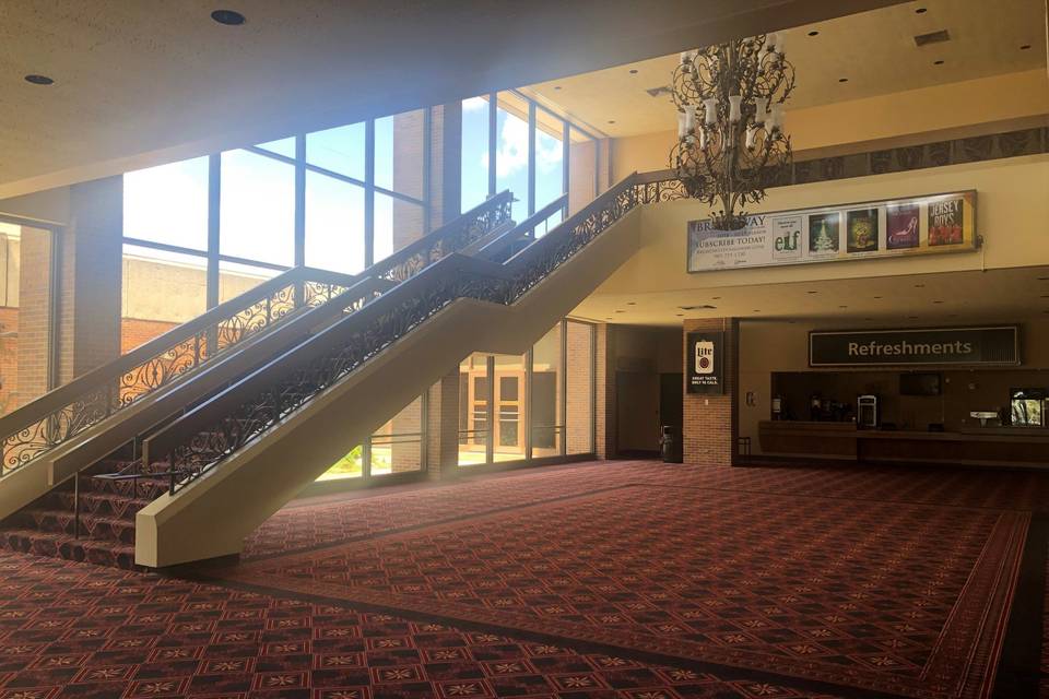 Theater Lobby Staircase