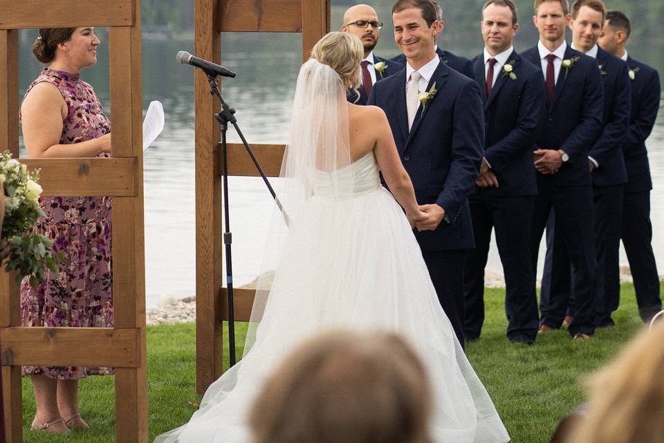 West Michigan Wedding Ceremony