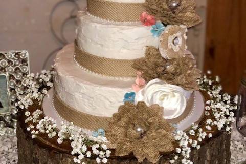 Burlap and buttercream