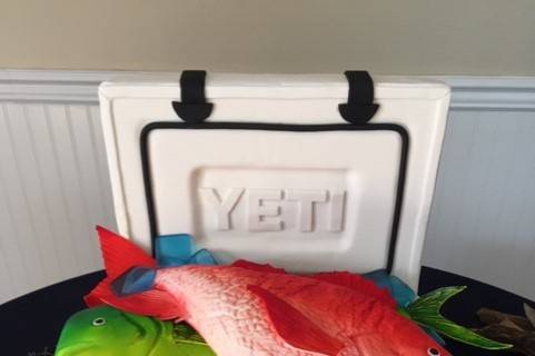 Yeti with snapper and mahi